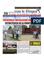 Periódico Noticias de Chiapas, Edición Virtual Sábado 15 de Abril de 2023