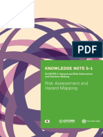 Knowledge Note 5-1: Risk Assessment and Hazard Mapping