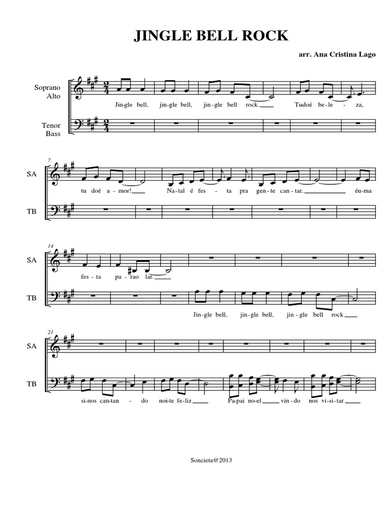 Jingle Bell Rock-1 | PDF