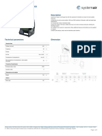 Systemair ASP350 CENTRIFUGAL FAN SWSI