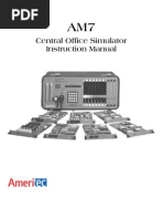 180014D1 - AM7 Central Office Simulator Instruction Manual