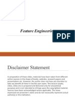 Lec 23-25 Ch5 Feature Engineering