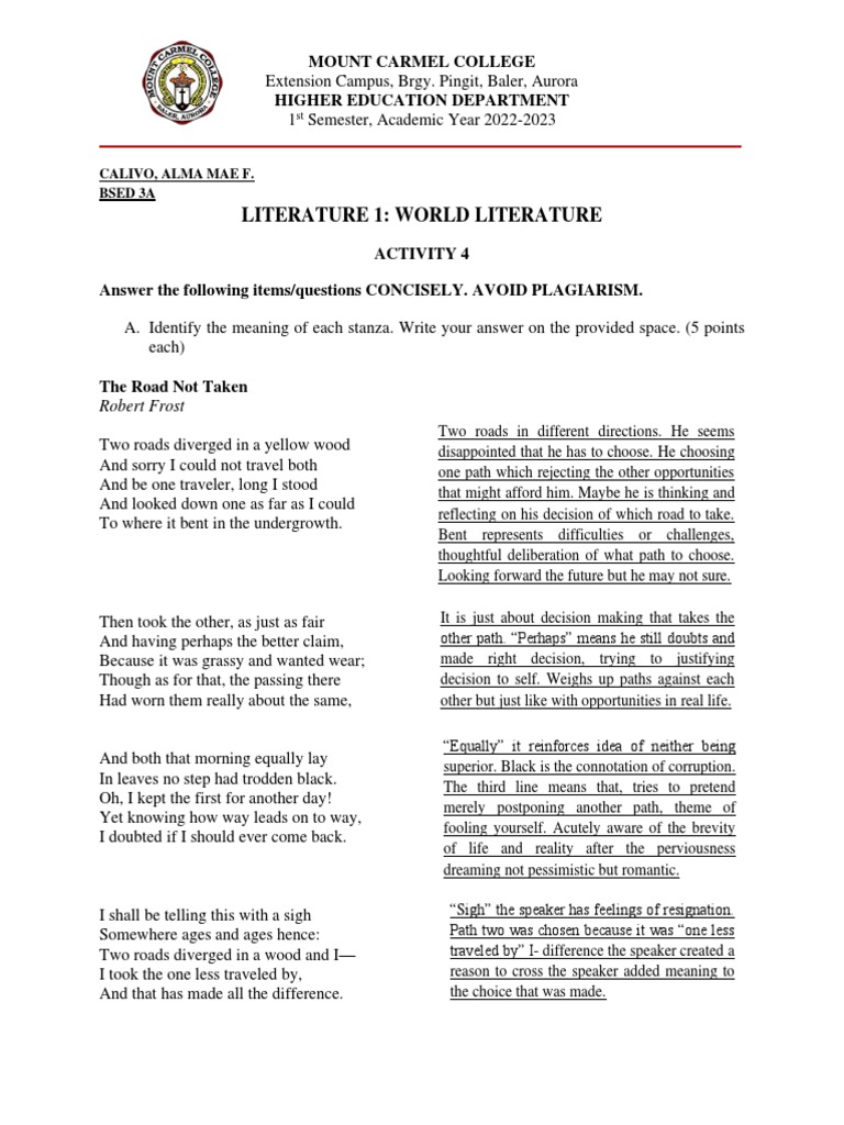 Lit 1 Activity 4 Pdf