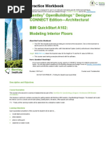 Bentley Openbuildings Designer Connect Edition-Architectural Bim Quickstart A102: Modeling Interior Floors