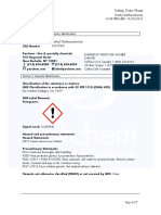 GHS Methyl Diethanolamine MSDS