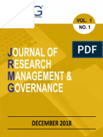 Journal of Research Management and Governance