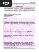 ECM301 s123 Assgt 2 Critical Reflection FINAL