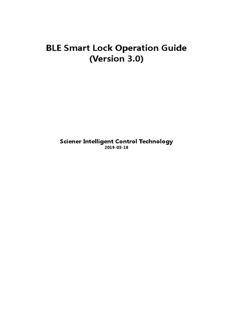 ble-smart-lock-operation-guide-version-3-0-sciener-intelligent