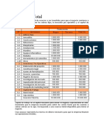 Inversión Total NOE VILLALBA