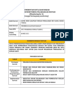 Pemerintah Kota/Kab Banjar Formulir Monitoring Pelaksanaan Inovasi (Monitoring Ke-1)