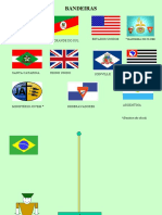 Bandeiras: Brasil Rio Grande Do Sul Estados Unidos