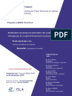 Thèse de Doctorat: de L'université de Recherche Paris Sciences Et Lettres PSL Research University
