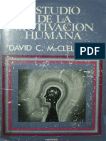 Estudio de La Motivacion Humana David MC