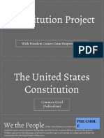 Constitution Project: With Freedom Comes Great Responsibility