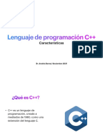 Lenguaje de Programación C++: Características