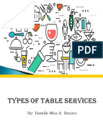 Presentation Table Servies