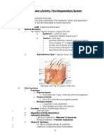 Integumentary Lab Act