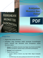 Kebijakan Moneter Dan Fiskal