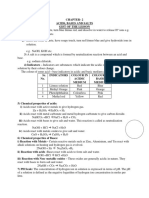 Acids, Bases and Salts Essentials