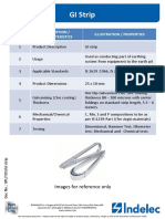 25X10 GI Strip_Data Sheet