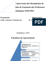 Preservação e Conservação Dos Documentos de Arquivo No Instituto de Formação Dos Professores de Montepuez 2018-2022
