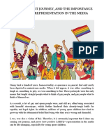 Queer Representation - A Personal Booklet