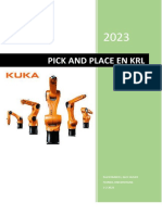 Pick and Place en KRL: Pau Romero / Alex Oliver Florida Universitaria 2-2-2023