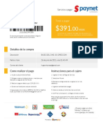 Fecha Límite de Pago: Total A Pagar