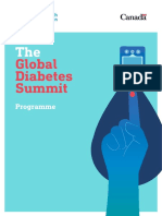Global Diabetes Summit: Programme