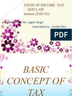 Basic Concept of Tax