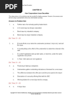 Answers To Problem Sets: How Corporations Issue Securities