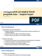 Menggunakan Perangkat Lunak Pengolah Kata - Tingkat Lanjut: J.63OPR00.011.2