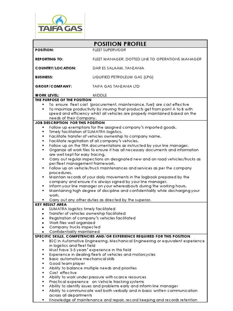 job-description-for-fleet-supervisor-jd-pdf-vehicles-logistics