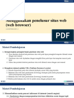 Menggunakan Penelusur Situs Web (Web Browser) : J.63OPR00.007.2