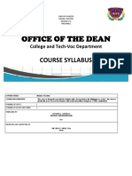 Office of The Dean: College and Tech-Voc Department