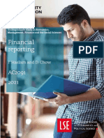 Financial Reporting: J. Haslam and D. Chow