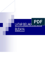 Latar Belakang Ilmu Budaya