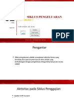 Siklus Pengeluaran: Pertemuan 2