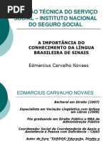 A Importância do Conhecimento da Língua Brasileira de Sinais