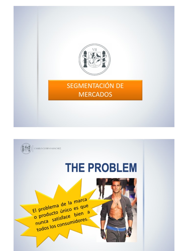 Segmentacion de Mercados | PDF | Consumo (economía) | Marketing