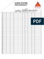 SIKA Glazing Record - Summary (tiếng việt)