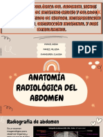 Anatomía Radiológica Del Abdomen, Signos Diferenciales de Intestino Grueso y Delgado, Estudio Contrastado de Esofago, Interpretación de RX Abdomen, Obstrucción Intestinal y Aire Extraluminal