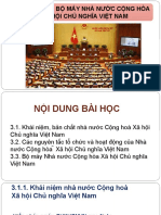 Chương 3: Bộ Máy Nhà Nước Cộng Hòa Xã Hội Chủ Nghĩa Việt Nam