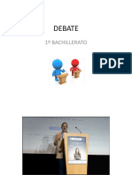 Debate: 1º Bachillerato