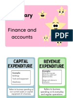 Glossary: Finance and Accounts