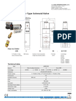 Ficha Técnica Electroválvula JJ08