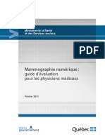 Mammographie Numérique:: Guide D'évaluation Pour Les Physiciens Médicaux
