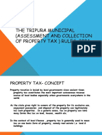The Tripura Municipal (Assessment and Collection of Property Tax) Rules, 2004