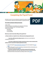 Payroll Form Guidelines (MNL)