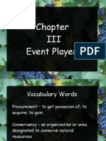 Chapter 3 - Event Players